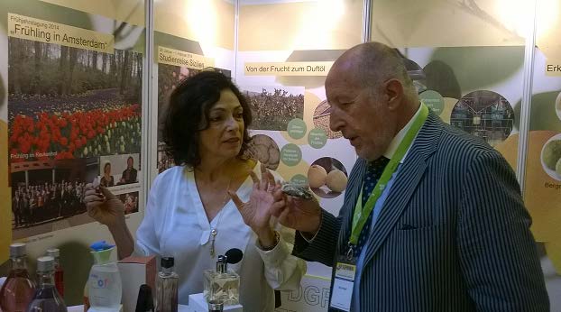 Foto 5: Sueli Ortega und Guy Vogel am DGP-Treff